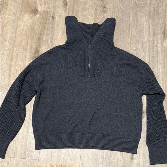 Rachel Zoe Quarter Zip Sweater - Picture 1 of 4